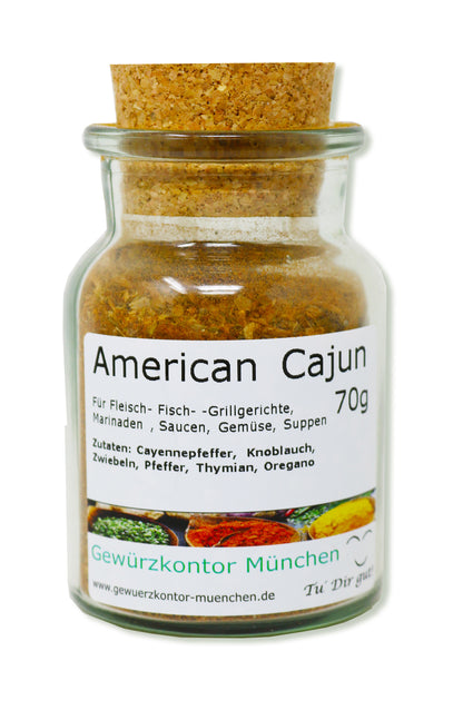 American Cajun 70g glas