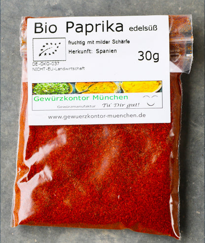 Bio Paprika Edelsüß