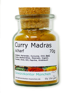 Curry Madras scharf