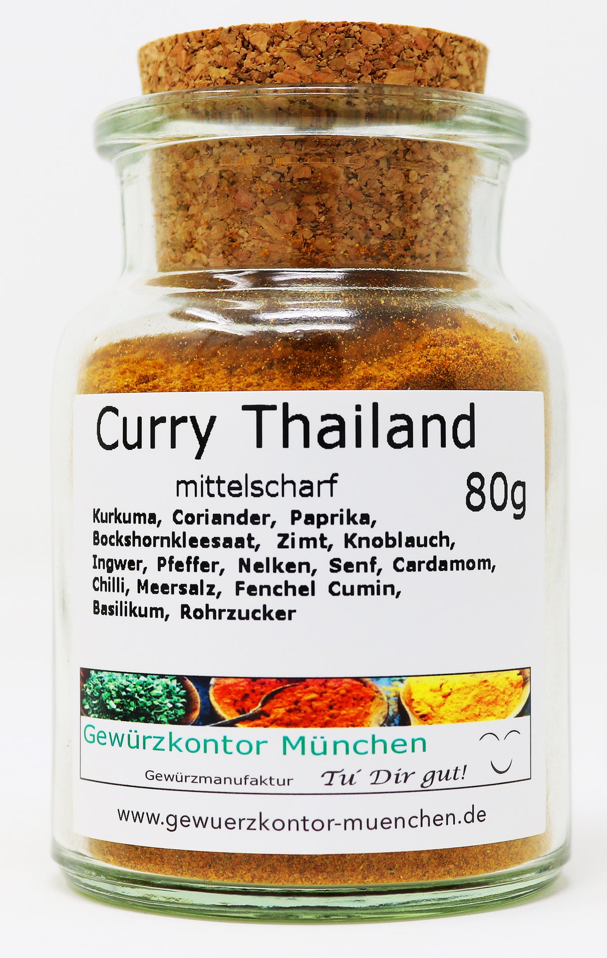 Curry Thailand 80g Glas