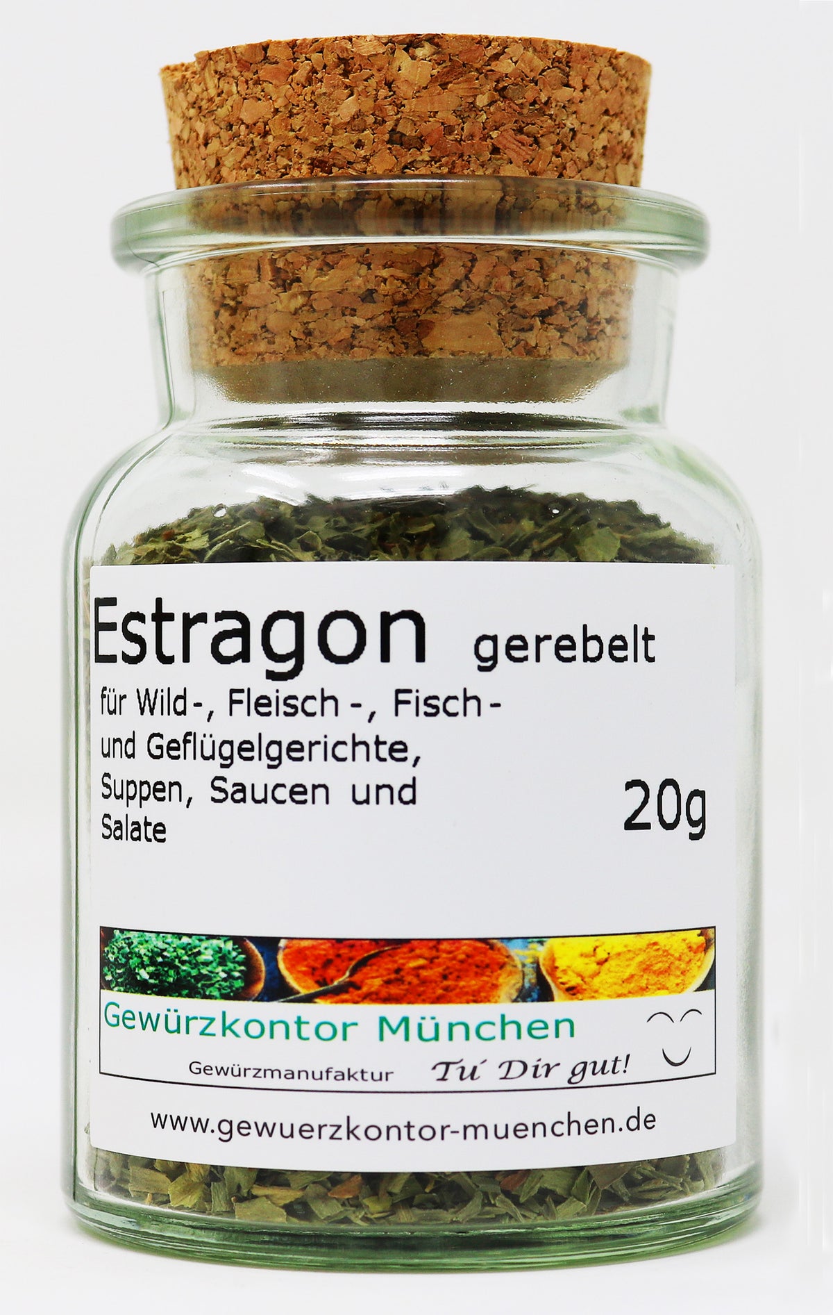 Estragon 20g Glas