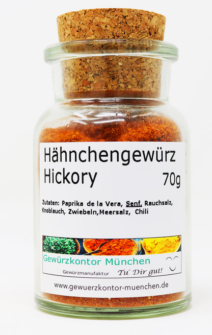 Hähnchen Hickory 70g glas