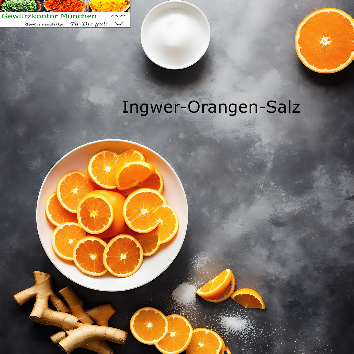 Ingwer-Orangen-Salz