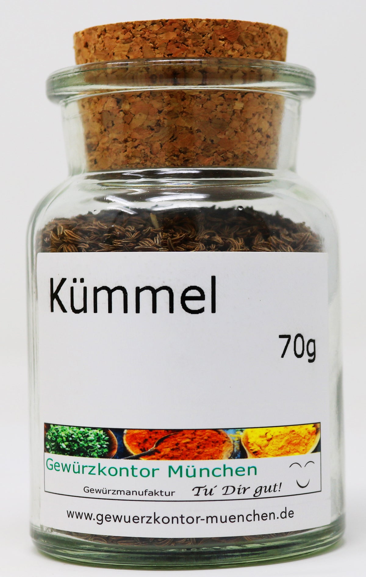 Kümmel Ganz 70g Glas