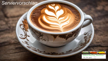 Kaffeegewrz Serviervorschlag