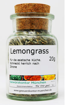 Lemongrass 20g Glas
