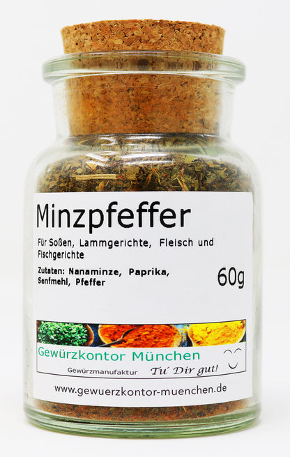 Minzpfeffer 60g Glas