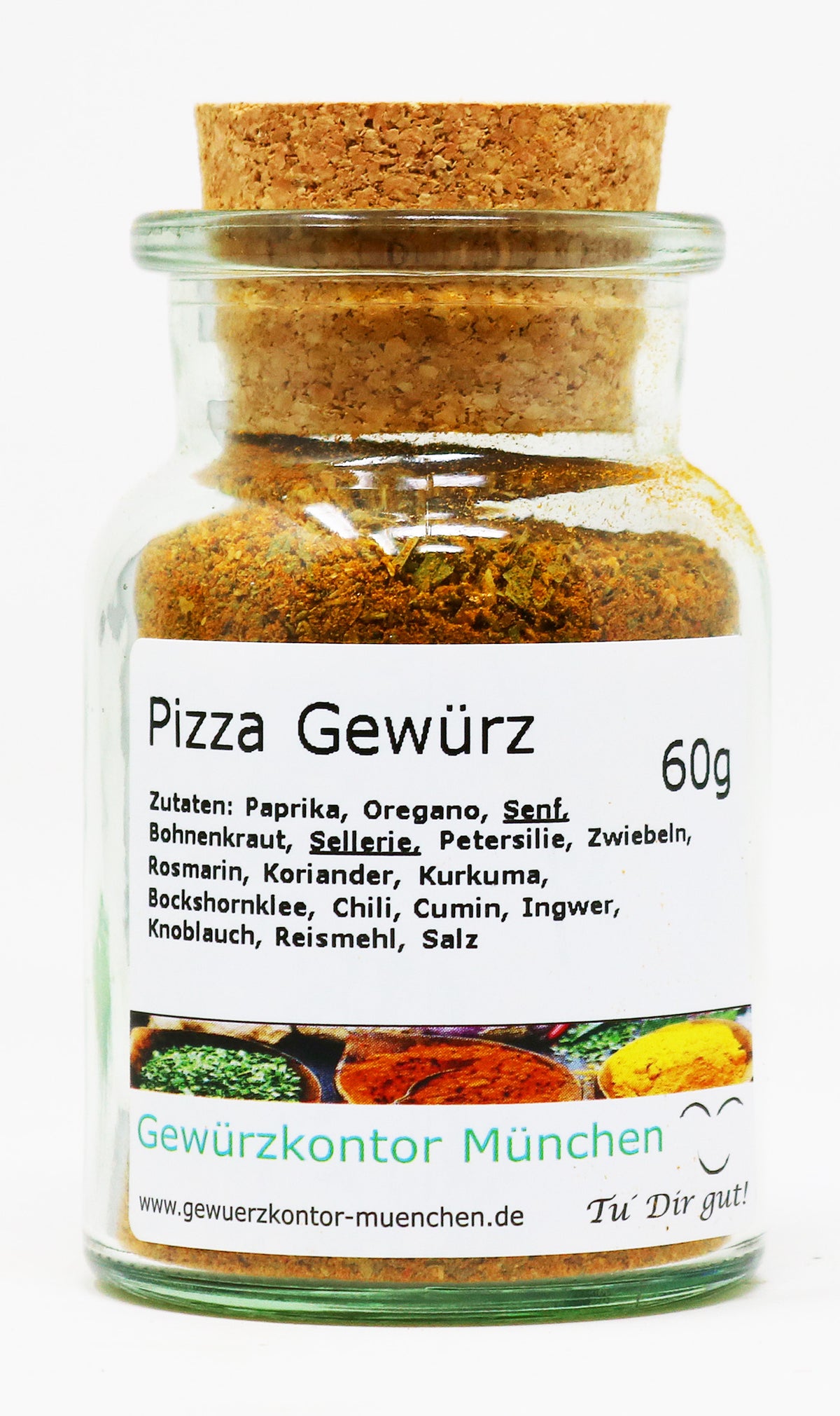 Pizza Gewrz 60g Glas
