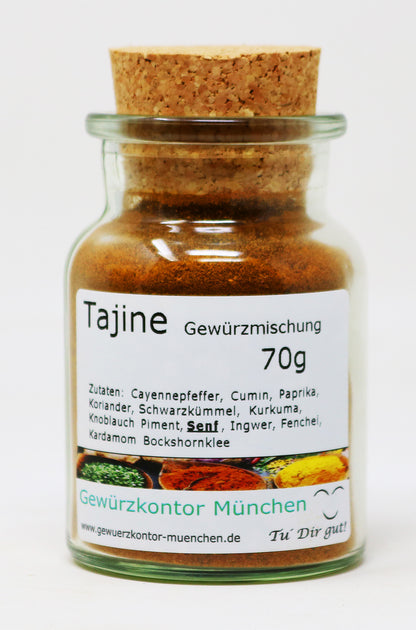 Tajinegewürz 70g glas