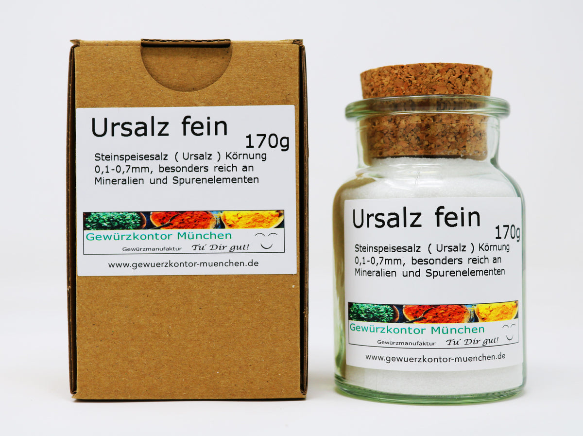 Ursalz Fein 170g Glas und Karton