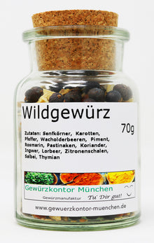 Wildgewürz ganz 70g Glas