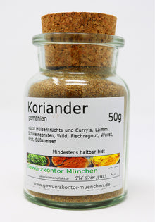 koriander-gemahlen-im
