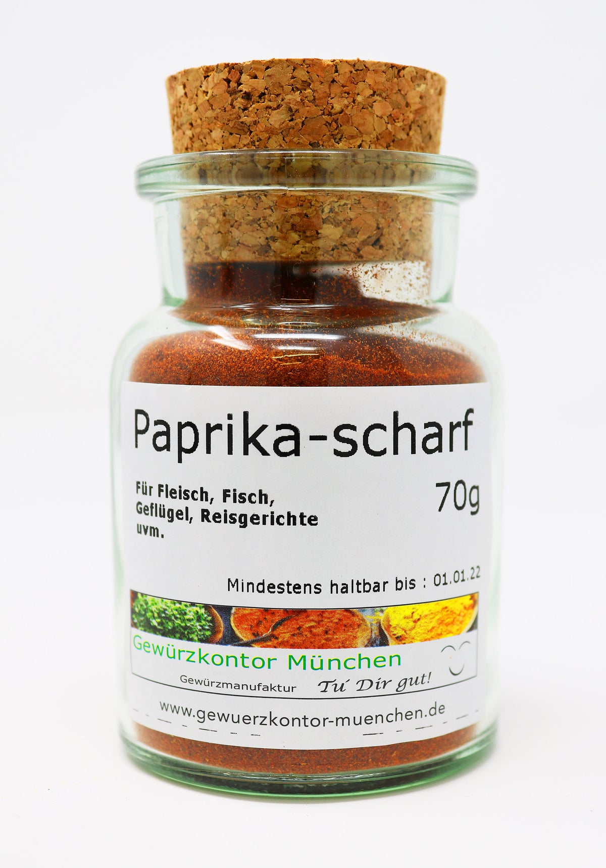 paprika-scharf-glas-70g